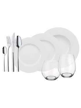 Villeroy & Boch Villeroy & Boch Komplet talerzy Villeroy & Boch Wonderful World White Biały