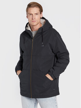 Quiksilver Demisezoninė striukė Final Call EQYJK03918 Juoda Regular Fit
