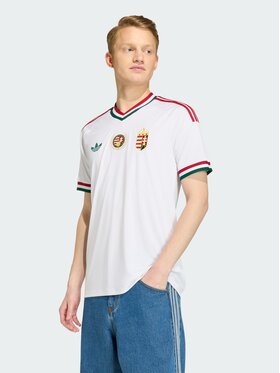 adidas adidas Koszulka techniczna 165785 Biały Slim Fit