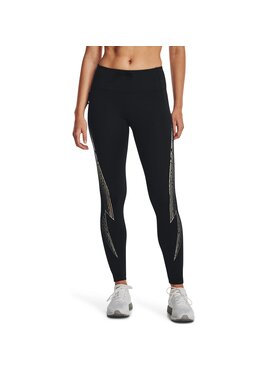 Under Armour Under Armour Legginsy OUTRUN THE COLD TIGHT Czarny Fitted Fit