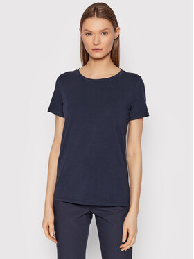 Weekend Max Mara Weekend Max Mara T-Shirt Multib 59710227 Granatowy Regular Fit