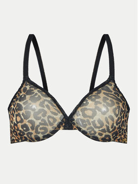 Gossard Gossard Traadiga rinnahoidja Glossies Leopard 13101 Pruun