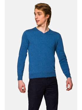 Lancerto Lancerto Sweter Robin Niebieski Regular Fit