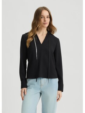 Liu Jo Liu Jo Bluzka WA5086T034722222 Czarny Regular Fit