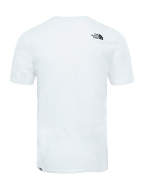 The North Face T-shirt Easy NF0A2TX3 Bijela Regular Fit