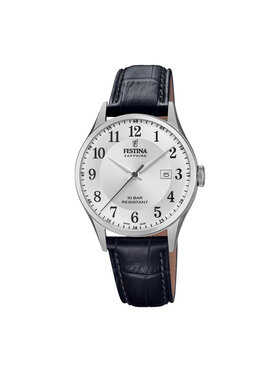 Festina Festina Ρολόι Swiss Made 20007/1 Μαύρο