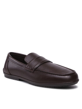 Calvin Klein Calvin Klein Мокасини Driver High Freq Lth HM0HM00969 Кафяв