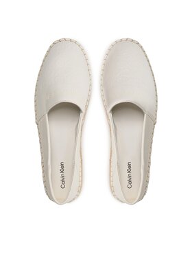 Calvin Klein Espadrile Espadrille - Hf Moo HW0HW01456 Écru