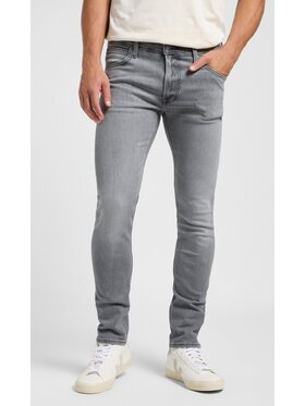 Lee Lee Jeansy Luke New Grey Szary Slim Fit