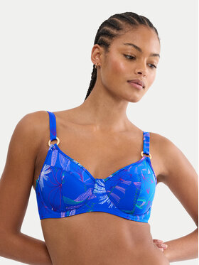 Triumph Triumph Vrchní část bikin Summer Tropics 10226537 Modrá