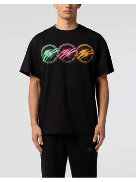 Plein Sport Plein Sport T-Shirt 29100 Czarny Regular Fit
