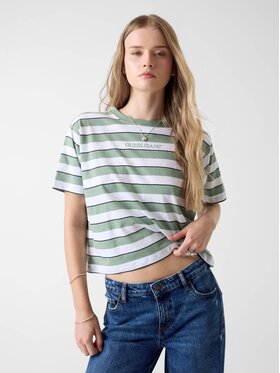Guess Jeans Guess Jeans T-Shirt 180718 Grün Classic Fit