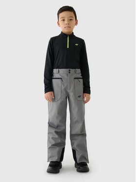 4F 4F Pantaloni da sci 4FJWAW24TFTRM655-24S Grigio Regular Fit