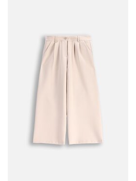 Coccodrillo Coccodrillo Spodnie materiałowe WC5119101EJG-003 Écru Regular Fit