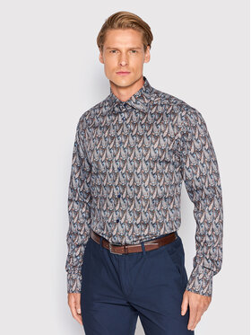 Eton Eton Košulja 100003505 Šarena Slim Fit