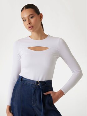 Guess Guess Top 172217 Biały Classic Fit
