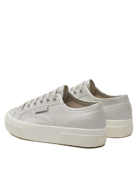 Superga Tenis Superge Platform Pearl Matte Canv 2740 S21362W Siva