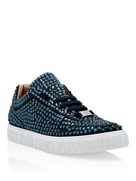 PHILIPP PLEIN PHILIPP PLEIN Sneakersy 3083 Błękitny