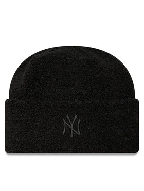 New Era New Era Căciulă Borg New York Yankees Cuff Knit Beanie 60580757 Negru