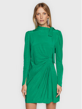 TWINSET TWINSET Sukienka koktajlowa 222TP2091 Zielony Regular Fit