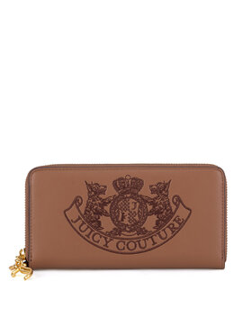Juicy Couture Juicy Couture Великий жіночий гаманець BIJXT8652WVP Коричневий