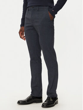 Tommy Hilfiger Tommy Hilfiger Chino-püksid Denton MW0MW36700 Tumesinine Slim Fit