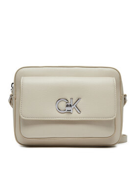 Calvin Klein Calvin Klein Torebka Re-Lock Camera K60K612538 Écru