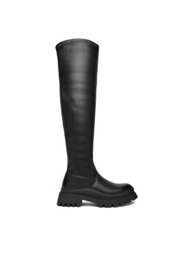 DeeZee DeeZee Čizme preko koljena 5650-1 Crna