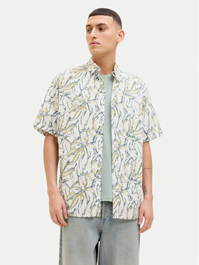 Jack&Jones Jack&Jones Koszula Joshua 12271089 Écru Wide Fit