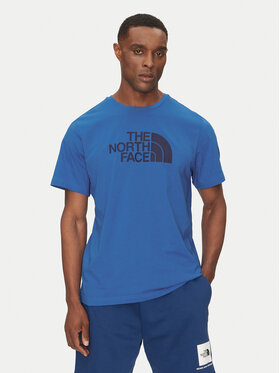 The North Face The North Face Tričko Easy NF0A8A6C Modrá Regular Fit