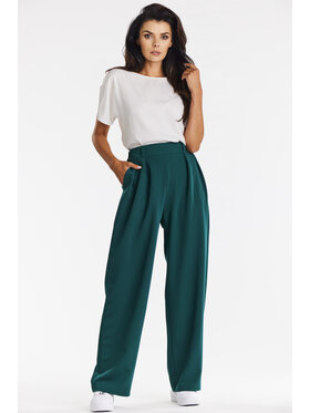 Awama Awama Dámske nohavice A674 Zelená Basic Fit