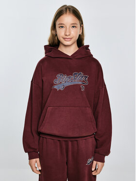 BIG STAR BIG STAR Bluza RUBILIA Bordowy Basic Fit