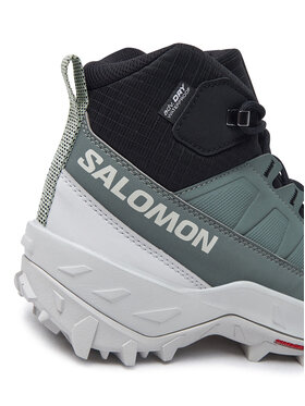 Salomon Trekking čevlji Crosstrak Waterproof L47570400 Zelena