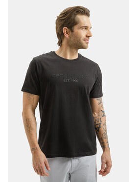 Cross Jeans Cross Jeans T-Shirt 16119-020 Czarny Regular Fit