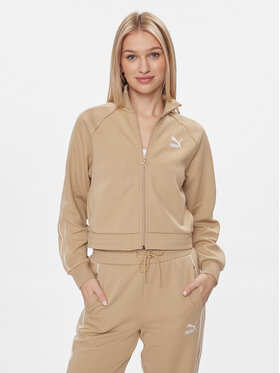 Puma Puma Mikina T7 624211 Béžová Relaxed Fit