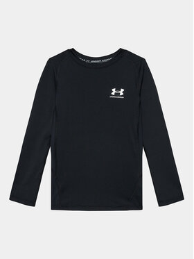 Under Armour Under Armour Tricou tehnic Ua Hg Armour Ls 1361731 Negru Fitted Fit
