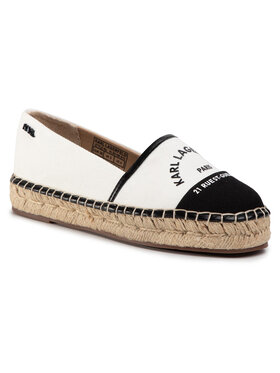 KARL LAGERFELD KARL LAGERFELD Espadrilky KL80108 Biela