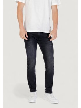 REPLAY REPLAY Jeansy M914.000.103 C36 Czarny Casual Fit
