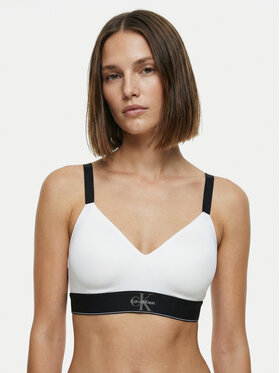 Calvin Klein Underwear Calvin Klein Underwear Сутиен-топ LV00QF8877 Бял