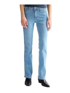 Wrangler Wrangler Jeansy Bootcut Niebieski Bootcut Fit