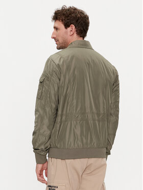 Aeronautica Militare Bomber Jakna 241AB2071CT3081 Zelena Regular Fit