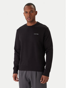 Calvin Klein Calvin Klein Džemperis ar kapuci Linear Box Logo K10K114259 Melns Regular Fit