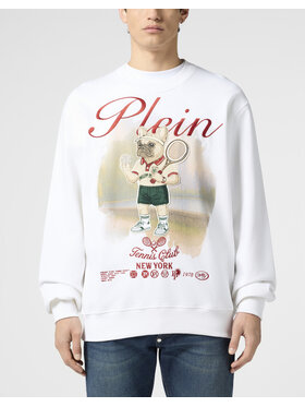 PHILIPP PLEIN PHILIPP PLEIN Felpa 30552 Bianco Regular Fit