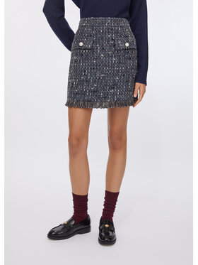 Liu Jo Liu Jo Spódnica mini CF5378T081AM9850 Błękitny Regular Fit