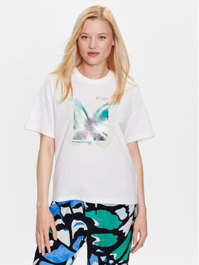 s.Oliver s.Oliver Футболка 2130597 Écru Loose Fit