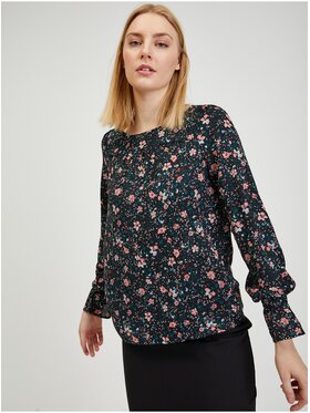 Orsay Orsay Bluzka 650231-660000__36 Czarny Regular Fit