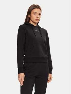Guess Guess Mikina O5RQ02 KCO31 Čierna Regular Fit