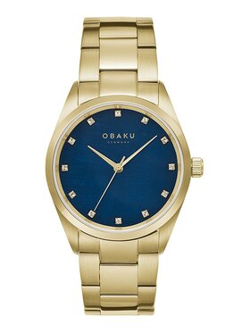 Obaku Obaku Hodinky V263LXGLSG Zlatá