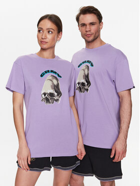 Grimey Grimey T-shirt GA657 Ljubičasta Regular Fit
