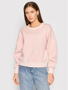 Guess Guess Mikina Corina W1BQ04 K7UW2 Ružová Relaxed Fit